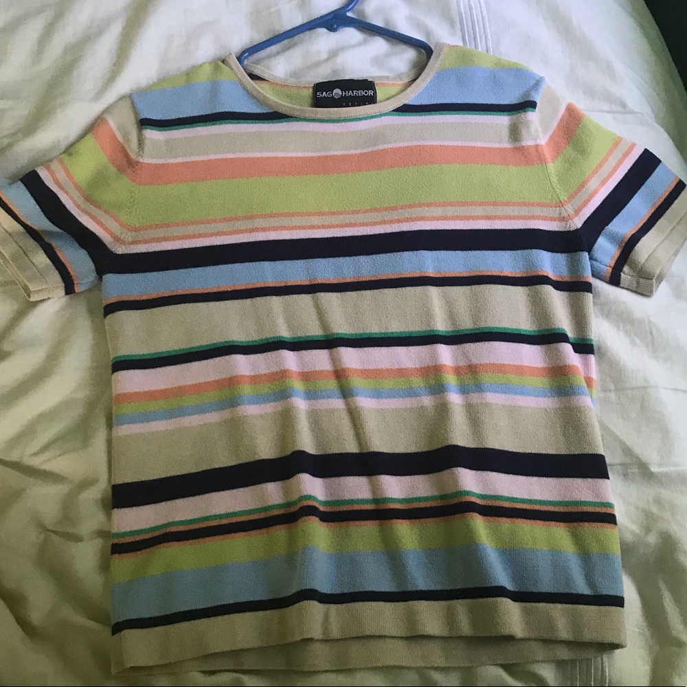 striped top